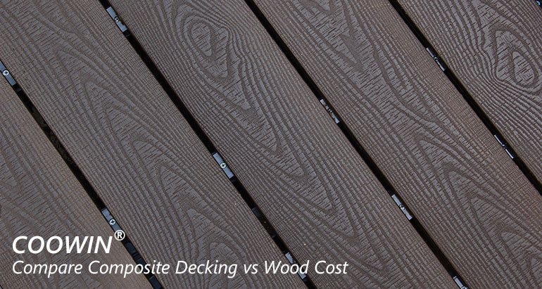 Prix ​​des terrasses composites vs terrasses en bois | couleurs des terrasses composites | conceptions des terrasses composites |